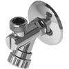 EUROTERMO RUBINETTO SOTTOLAVABO A VITONE CON FILTRO SENZA DADO- 1/2x3/8- EUROT- pezzi 1