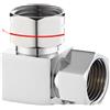 Deviatore acqua idraulico tre vie 1 in 2 out compatibile con raccordi 4 vie