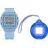 Casio Orologio da donna BABY-G+PLUS BGD-10KG-2JR Casio con ciondolo di forma rotond...