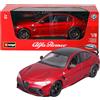Burago Alfa Romeo Giulia GTAm 2020 Red 1:18