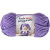 Utopia Crafts Knit Me Amigurumi Velvet Chenille Yarn, Chunky Yarn for Crochet, 50g/55m Super Soft Polyester for Teddies, Plush Toys and Blankets, EN71-3 and Oeko-Tex Certified, 5.5mm Hook (Lavender)