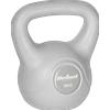 Kettlebell da 8 kg, manubrio grigio per esercizi addominali Rebel
