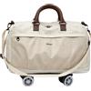 Borsa porta laptop con ruote in nylon, valigetta con ruote per uomo e donna,