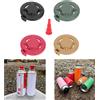 4 tappi di ricambio per bombolette di gas butano, facili da installare,