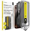 Deppa Privacy Pellicola Protettiva per iPhone 16 Pro Max (6.9''), Anti-Spy Vetro