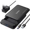 ORICO Case HDD 3.5 SATA USB 3.0 Esterno Custodia Disco Rigido per HDD e SSD SATA