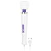 MyMagicWand My Magic Wand (6 livelli di vibrazione) Massager per donne - massaggiatore, motore potente e estremamente silenzioso, massaggiatore muscolare, massaggiatore più forte in Europa - porpora