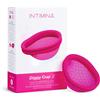 INTIMINA Ziggy Cup 2 - Disco Mestruale Riutilizzabile Extra-Sottile con Design F
