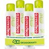 Borotalco Deodorante Spray Attivo Giallo Formula Senza Alcool e con Talco con