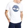 Timberland T-Shirt da Uomo Kennebec River Tree Bianca Taglia M Cod A2C2R100