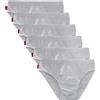 Liabel_ Liabel Slip Uomo in Cotone/Cotone Mercerizzato Art XL Art. 959 Conf.6pz Bianco