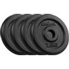 Set 4 dischi ghisa 2,5 kg 31 mm Rebel Active