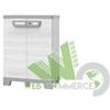 ARMADIO BASSO ESTERNO INTERNO TERRY SEQUOIA 2 ANTE 68X39XH93,5 CM RIPIANO