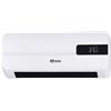 Termozeta Termoventilatore Murale Ceramico 2000W Display Telecomando Bianco