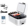 VEVOR Frigorifero Elettrico Portatile per Auto 15 L, Mini Compressore Elettrico