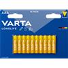 Varta 4103101461 Longlife Batteria Alcalina, Ministilo AAA LR03, Confezione da 1