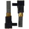 vhbw 2 Spazzole carbone per Dyson DC37 DC22 DC23 DC32 DC33 DC29 DC26 DC36