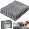 Coperta ponderata sensoriale per bambini e adulti, 8 kg, 150x200 cm