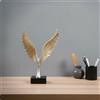 Statuetta a Forma di Pennacchio Minimalista Scultura in Resina Piccolo