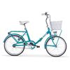 MBM BICI ANGELA 20 PIEGHEVOLE 330 1 VELOCITA' TURCHESE FOLDING CARBIKE MBM