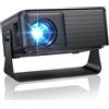 AKIYO O1 Proiettore Portatile 15000 Lumens, 2026 Upgraded 4K Supporto 1080P | Pr