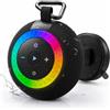 UOHHBOE Cassa Bluetooth Doccia Portatile 20W IPX7 Impermeabile Altoparlante Mini