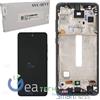 Samsung DISPLAY LCD ORIGINALE SAMSUNG SERVICE PACK GALAXY A52s 5G SM-A528 + FRAME NERO