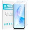 Kokio Vetro Temperato per Honor 90 Lite 5G 3 Pezzi Durezza 9H Pellicola Vetro