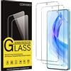 Coiwxmoi Vetro Temperato per Honor 90 Lite 5G Pellicola Protettiva 2 Pezzi