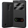 Cadorabo Custodia per LG K10 2016 Portafoglio Protettiva Magnetica Cover Libro