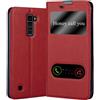 Cadorabo Custodia per LG K10 2016 Portafoglio Protettiva Magnetica Cover Libro