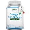 Nu U Nutrition Omega 3 Olio di Pesce 1000mg Formato TG - 365 Capsule Softgels - 540mg EPA e 360