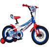 BricoShop24 Bicicletta per Bambini Super Magik 16" Stabilizzatori Freno a Disco