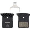 SHIMANO Pastiglia freno a disco L05A-RF e molla - composto di resina, piastra po