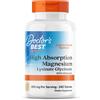 Doctor's Best, High Absorption Magnesium, 100% Chelato con TRAACS, con Glicina e