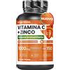 Vitastrong. Vitamina C 1000mg Zinco Vitastrong Vegan, 1 Compressa/Giorno (Scorta 5 Mesi) Qua
