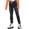 Diesel Alys 084ZK Jeans Donna Straight Fit W24 L32 Hellblau 100% Cotone Denim
