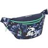 safta El Bambino NAVY - Marsupio con tasca esterna, ideale per giovani e bambini di diverse età, comodo e versatile, qualità e resistenza, 23 x 9 x 12 cm
