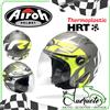Airoh CASCO JET AIROH JT DEMI SCOOTER MOTO DA UOMO E DONNA BIANCO NERO VISIERA HELMET