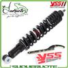 YSS Ammortizzatore Posteriore YSS Nero Liberty 125 150 200 4T 2001-2015 Derbi Sonar