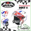Airoh CASCO JET AIROH JT DEMI SCOOTER MOTO DA UOMO E DONNA BIANCO NERO VISIERA HELMET