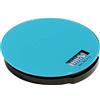 PREMIER Housewares 807250 Zing Bilancia Elettronica da Cucina, Vetro Rotondo, 2 kg, 3x16x16 cm, Blu