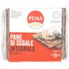 PEMA, Pane di Segale Integrale al 100%, Pane a Fette con Pasta Madre e Senza Conservanti, Favorisce la Circolazione, Buono da Mangiare e per la Salute, Confezione da 8 Fette, 500 g