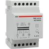 VEMER VE799600 TMD 40/24 - Trasformatore 24V per Campanelli, Installazione su Barra DIN, Tensione Primario 230V, Tensione Secondario 12-24V, Potenza 40VA, Bianco