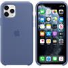Apple Originale/Ufficiale Apple IPHONE 11 Pro Custodia Silicone/Cover - Lino Blu -