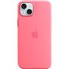 Apple Originale/Ufficiale Apple IPHONE 15 Plus Custodia Silicone/Cover - Rosa - Nuovo
