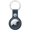 Apple AirTag Genuine Key Ring Anello FineWoven Pacific Blue Nuovo