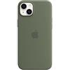 Apple Custodia In Silicone Originale Apple Per iPhone 14 Plus - Oliva (Verde) - Nuova