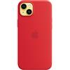 Apple Originale Apple IPHONE 14 Plus Silicone Magsafe Custodia/Cover - Prodotto (Red)