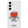 Samsung Originale/Ufficiale Samsung Galaxy S24 Flipsuit Custodia - Keith Haring - Bianco